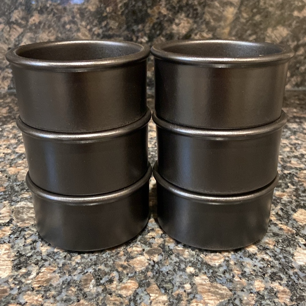 Regas ramekins Spain ceramics black mini ramekin set - Picture 2 of 3